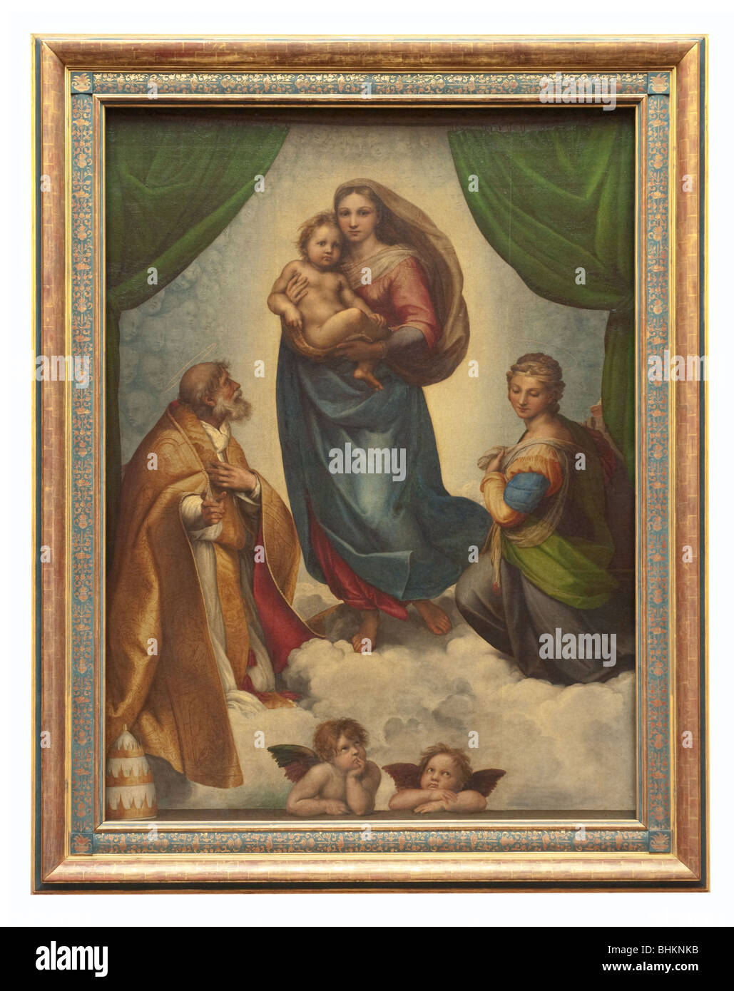 La Sistine Madonna Banque d'image et photos Alamy