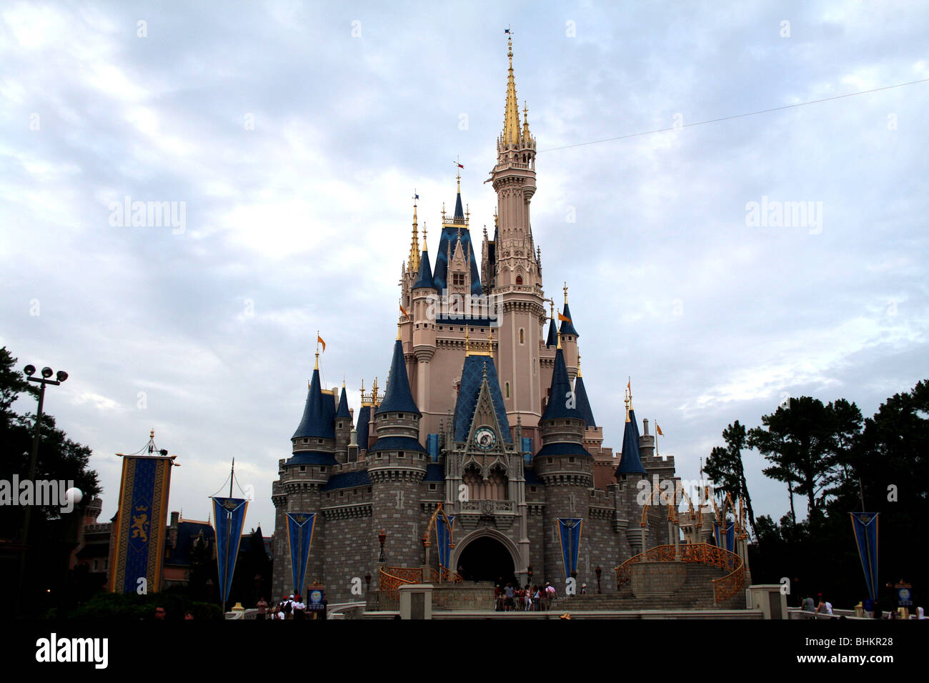 Le royaume magique de Walt Disney World en Floride USA Banque D'Images