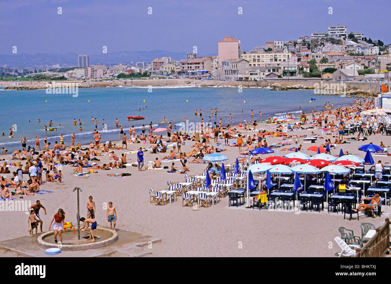 Plage pointe rouge marseille Banque de photographies et d’images à haute résolution Alamy