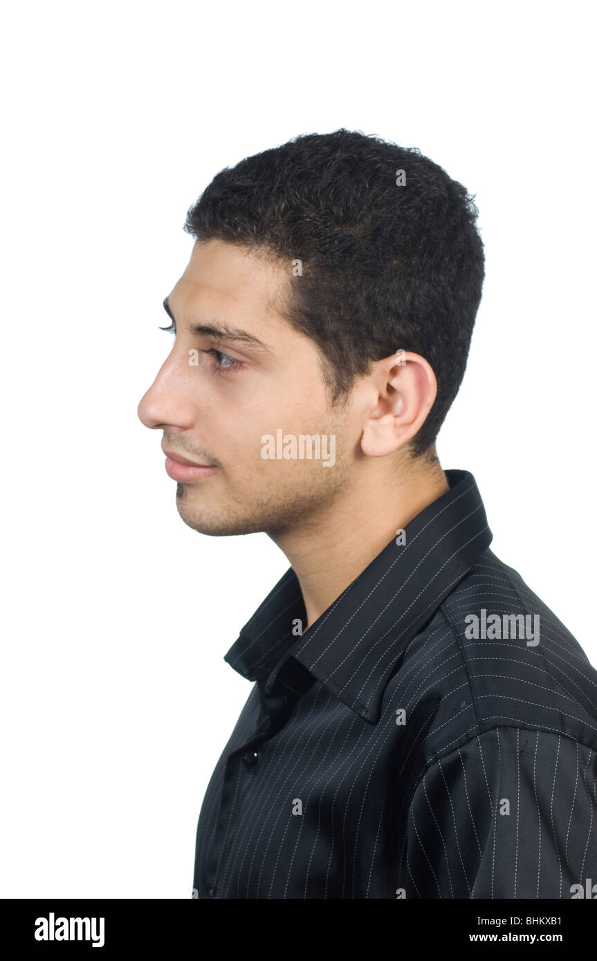 Profil d'un jeune homme Banque de photographies et d’images à haute ...