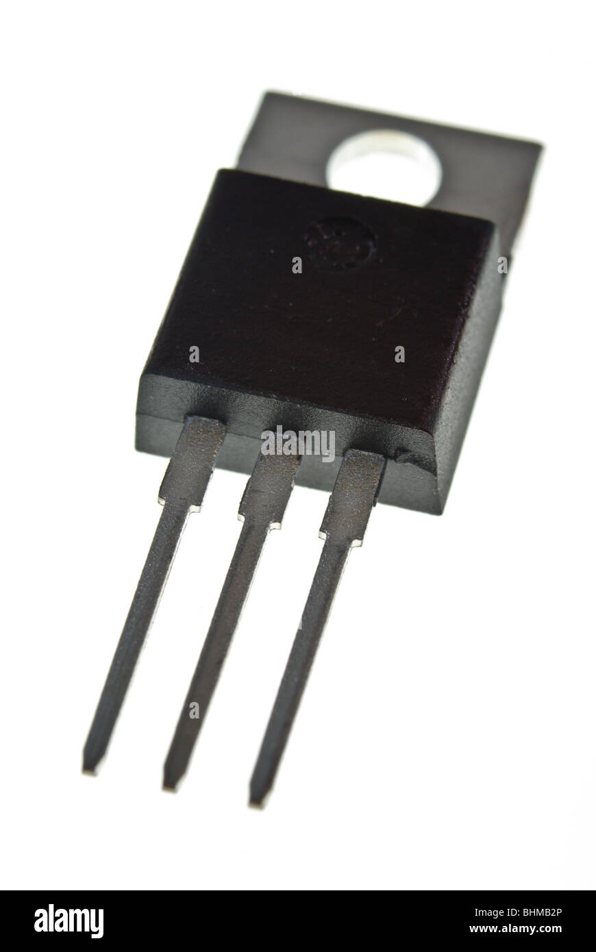 Transistor de puissance avant vue du dessous Banque D'Images