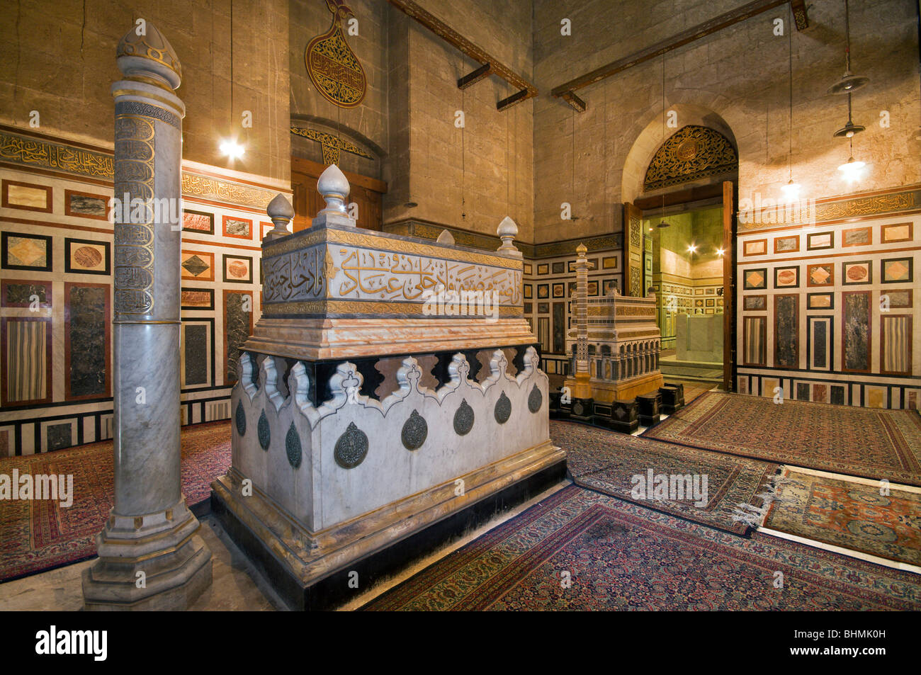 La mosquée El Rifai Tombeau du Roi Fuat, Le Caire Égypte Banque D'Images
