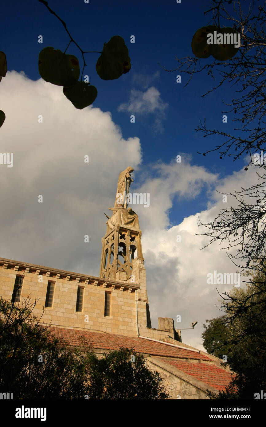 Israël, Jérusalem montagnes, le monastère de Marie - Arche de l'Alliance à Abu Gosh Banque D'Images