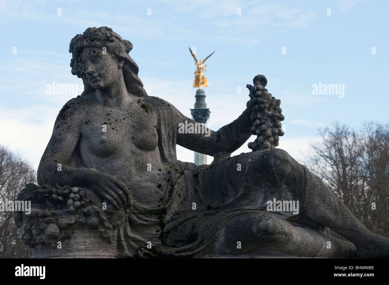 Statue de la liberté Angel Banque D'Images