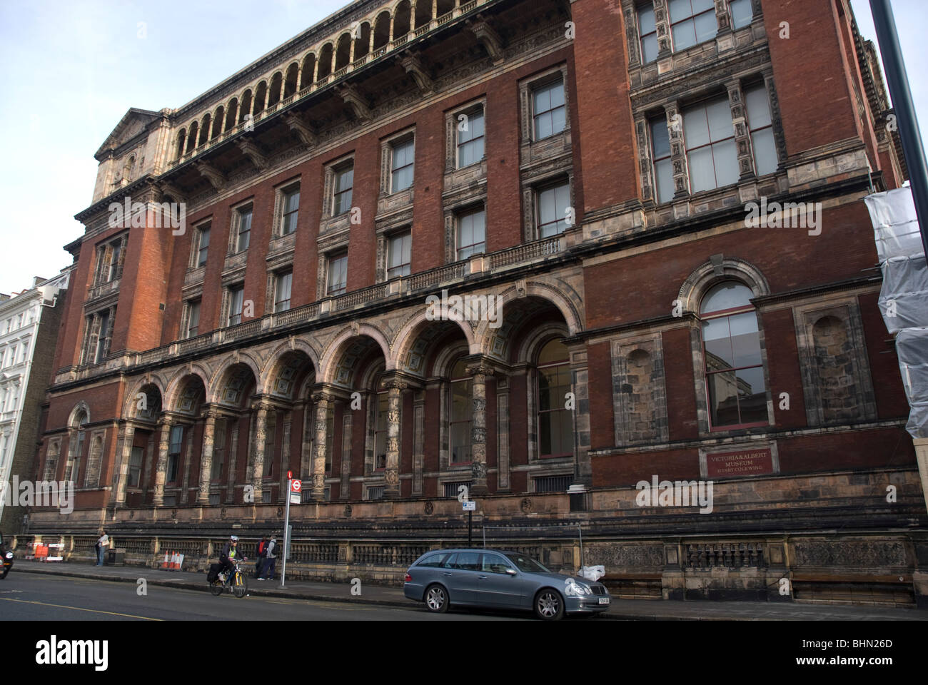 L'Henry Cole aile du Victoria and Albert Museum, South Kensington London UK Banque D'Images