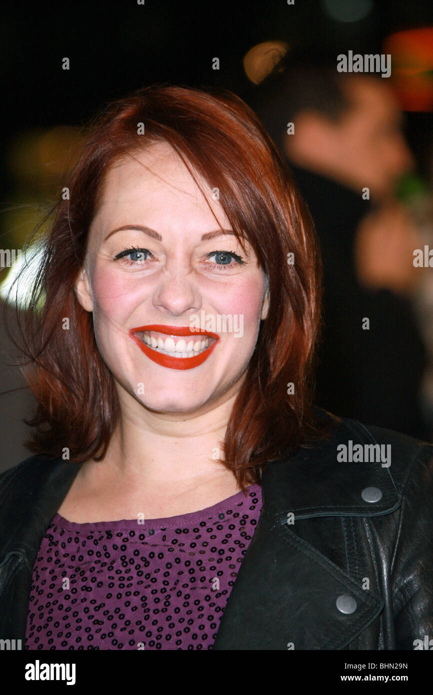 SARAH CAWOOD Monsters vs Aliens UK FILM PREMIERE LE VUE WEST END Leicester Square Londres Angleterre 11 Mars 2009 Banque D'Images