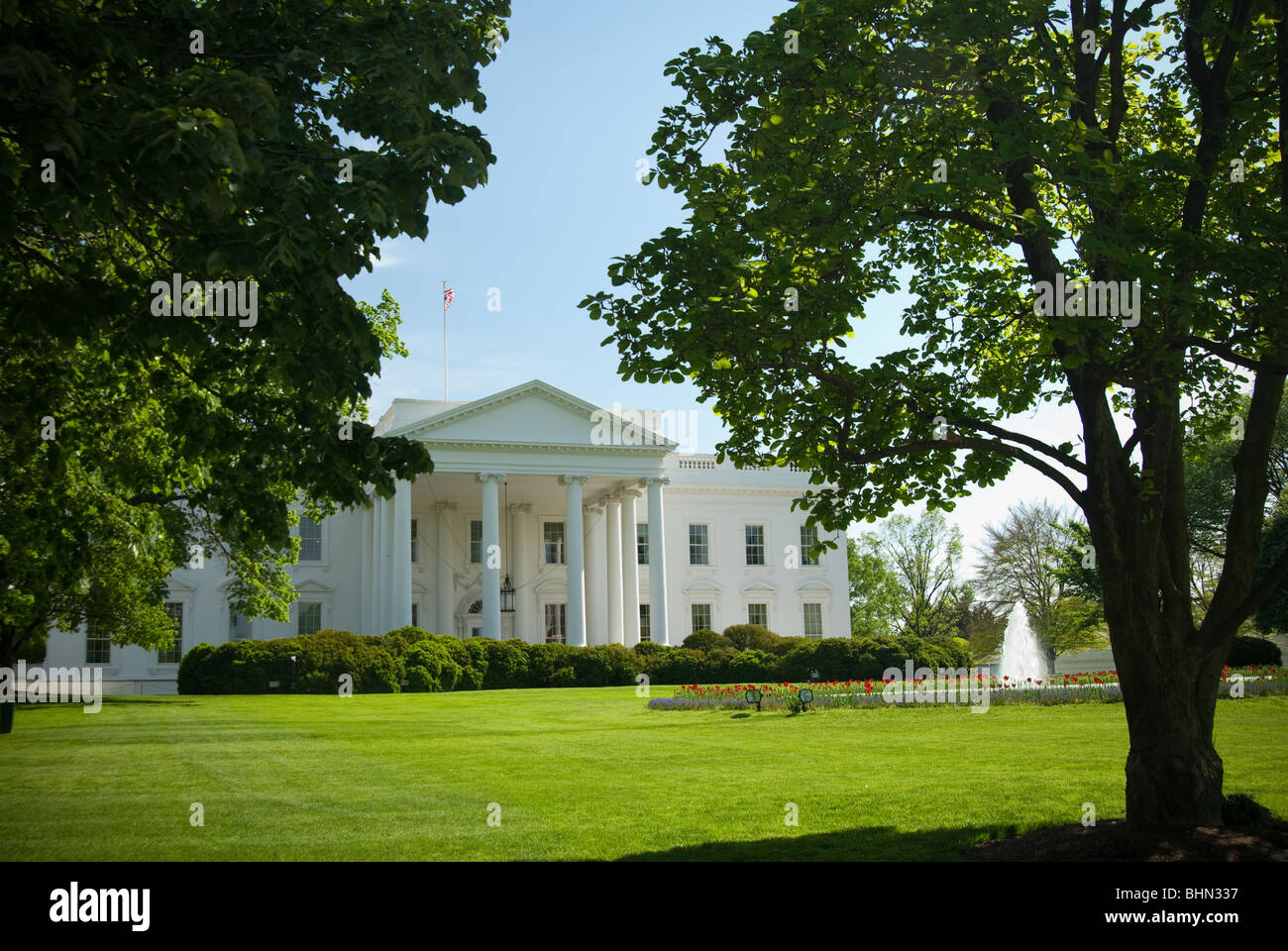 La Maison Blanche à Washington D.C. Banque D'Images