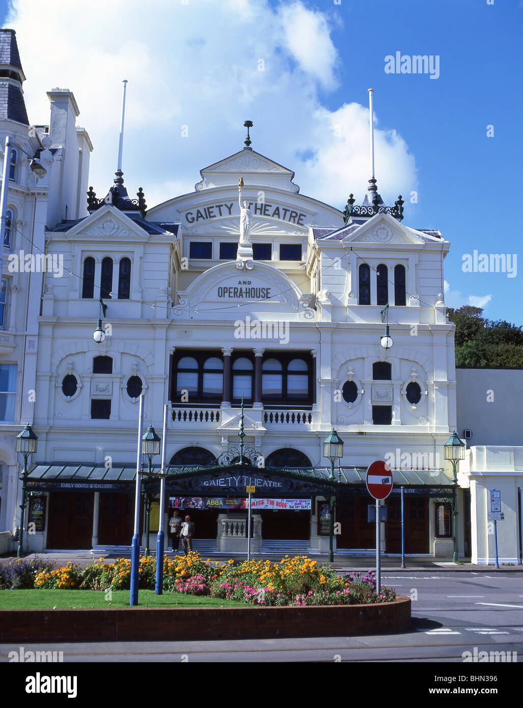 Le Gaity, façade du Théâtre Harris Promenade, Douglas, île de Man Banque D'Images