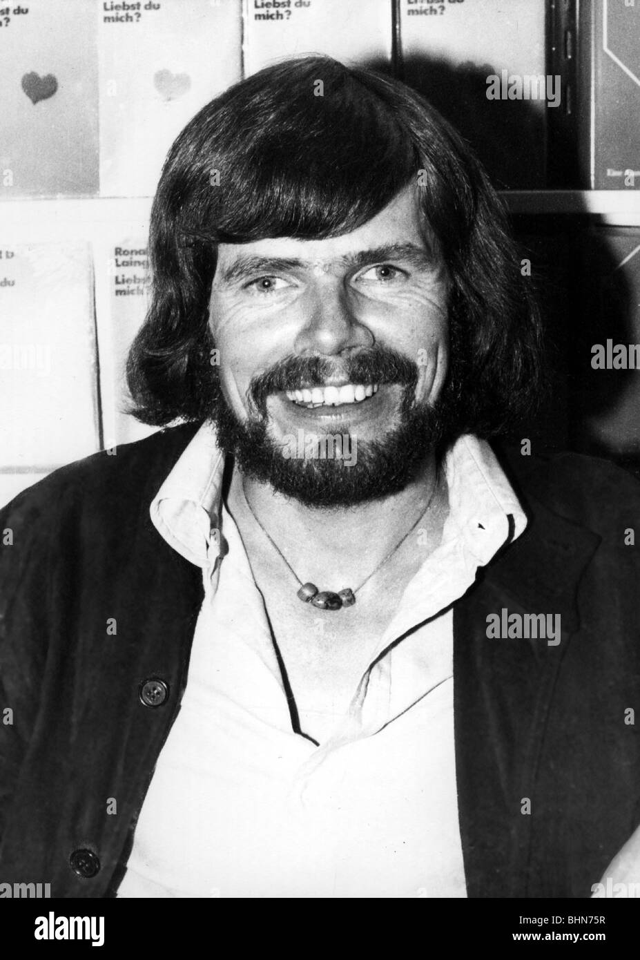 Messner, Reinhold, * 17.9.1944, alpiniste italien, portrait, 1970, Banque D'Images