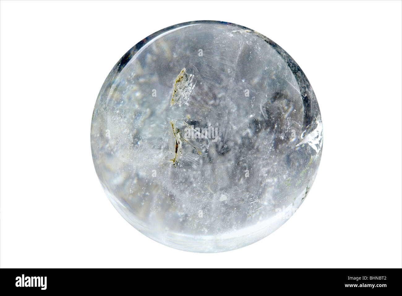 Boule de cristal de quartz Banque D'Images