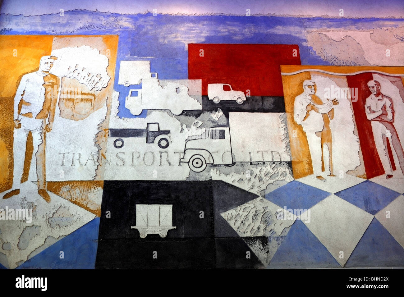 David semaines artwork. Banque D'Images