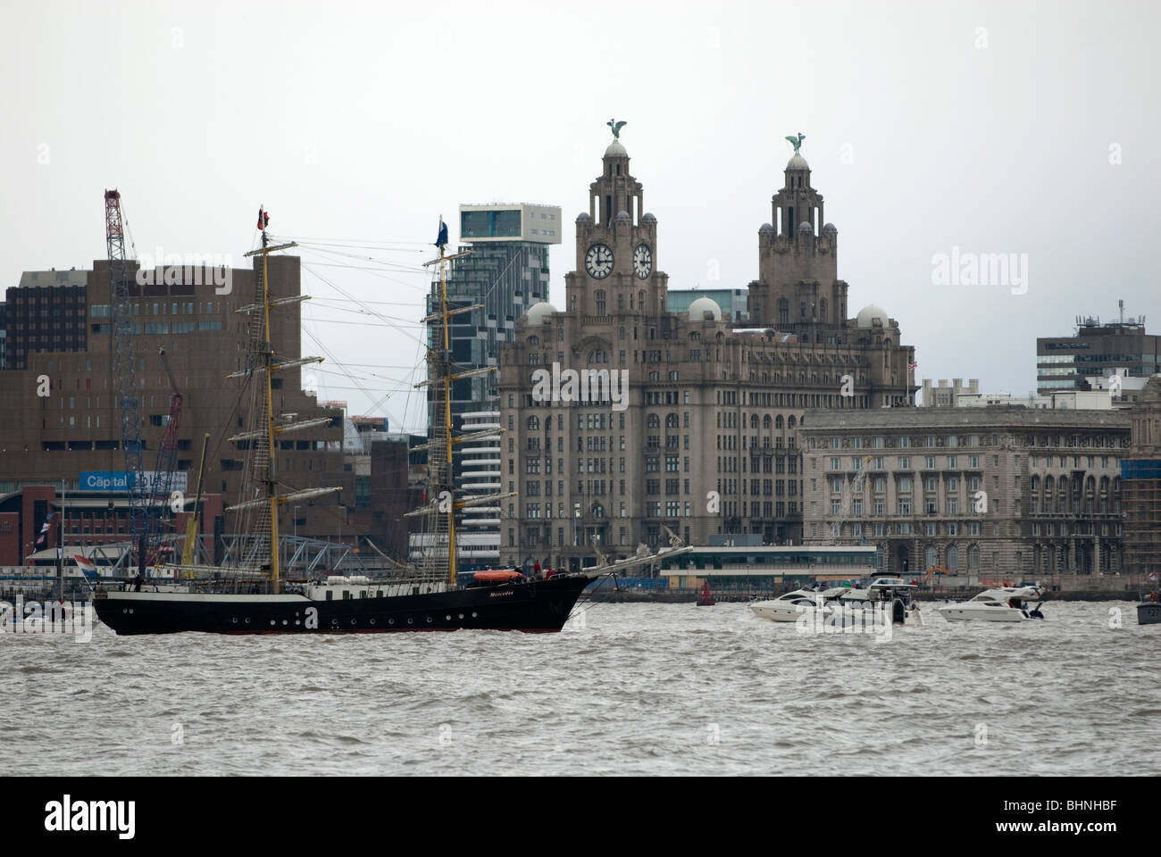 Clipper round the world yacht race Liverpool Banque D'Images