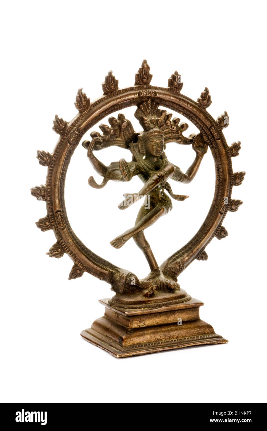Brone statue de Vishnu Banque D'Images
