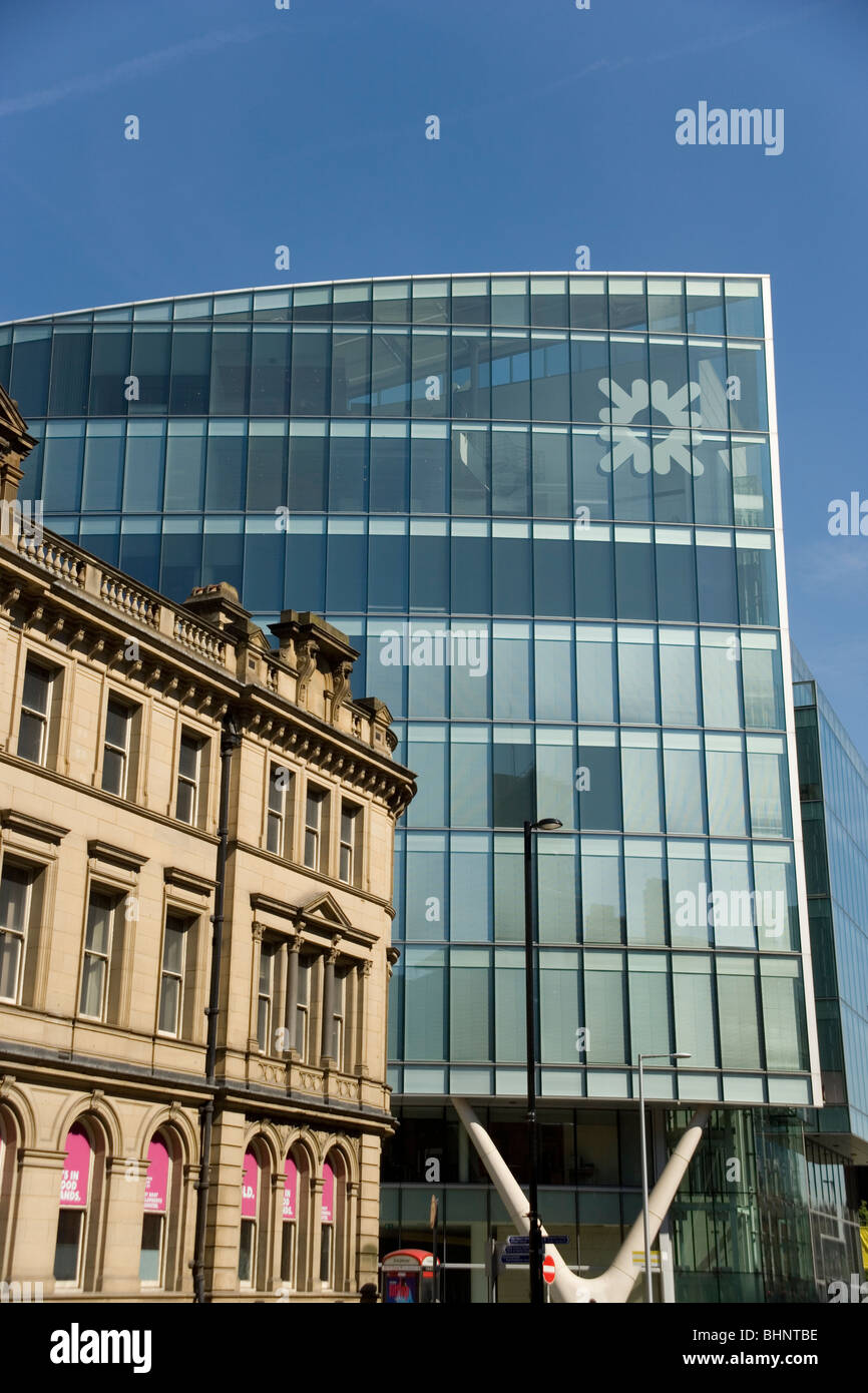 Royal Bank of Scotland vide Bureau dans Deansgate Manchester Banque D'Images