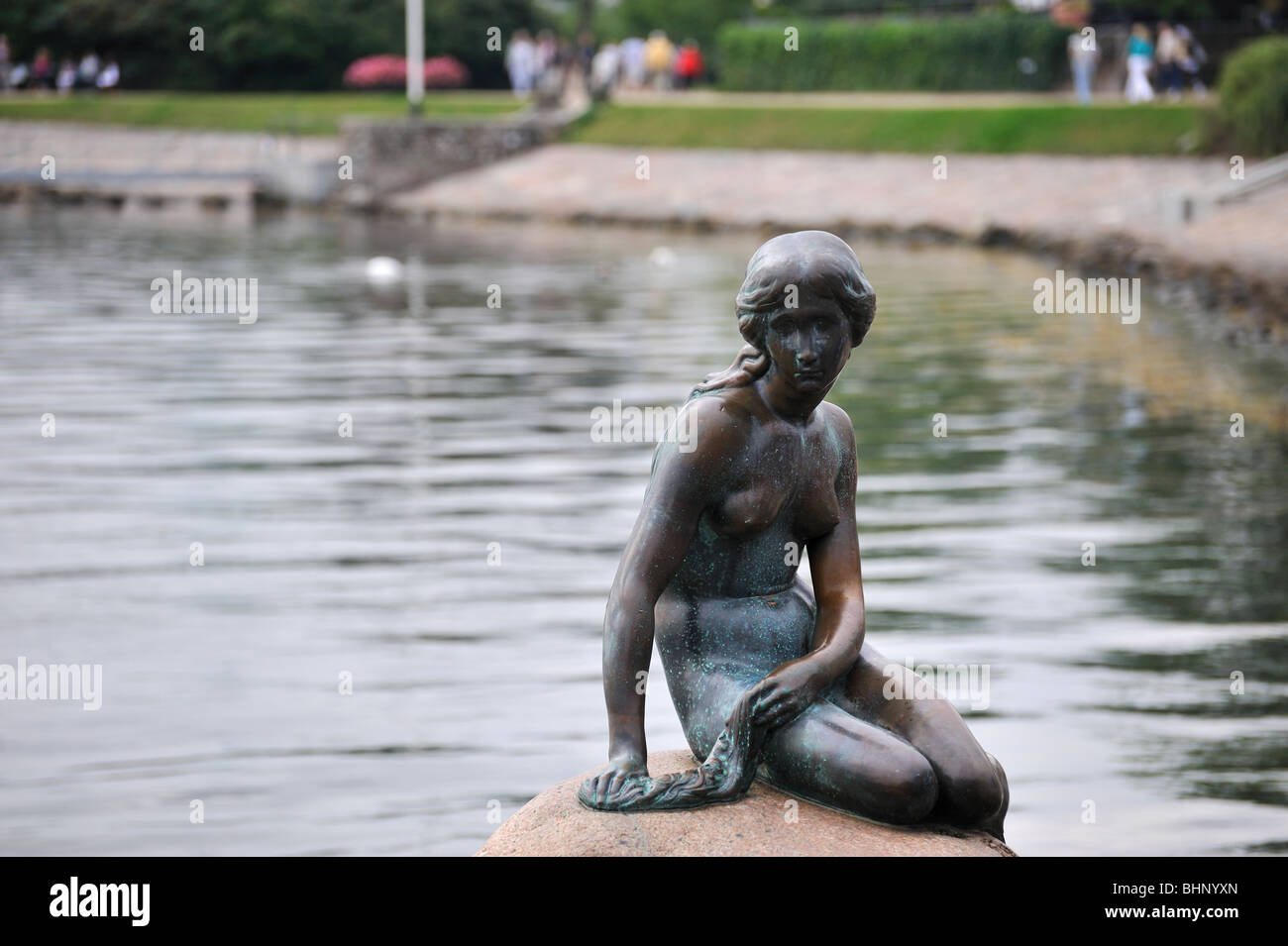 Statue de la petite sirène de Copenhague Danemark Banque D'Images Statue de la petite sirène de Copenhague Danemark Banque D'Images