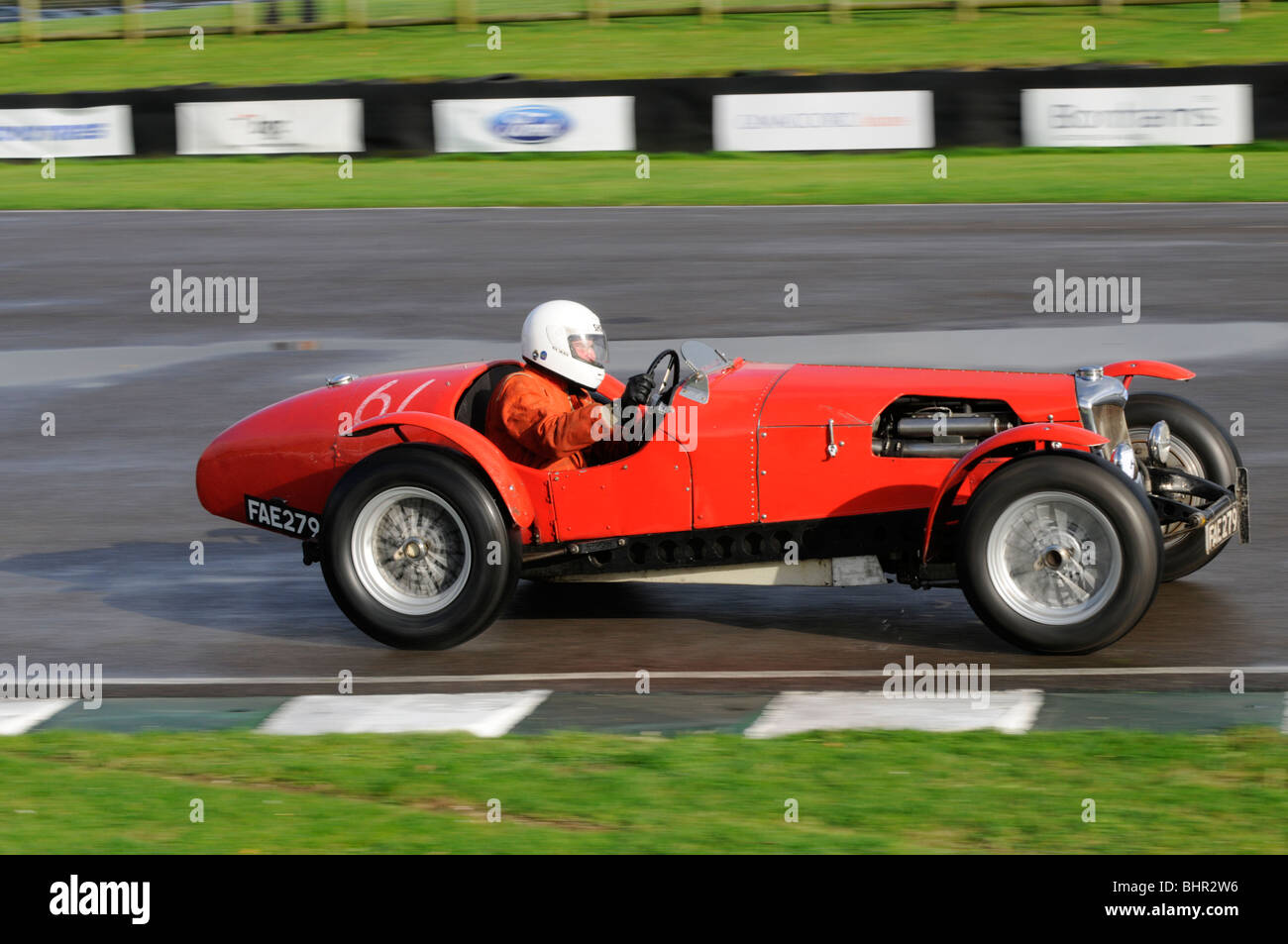 Riley 16-4 Blue Streak 229cc supercharged 1938-1939 Banque D'Images