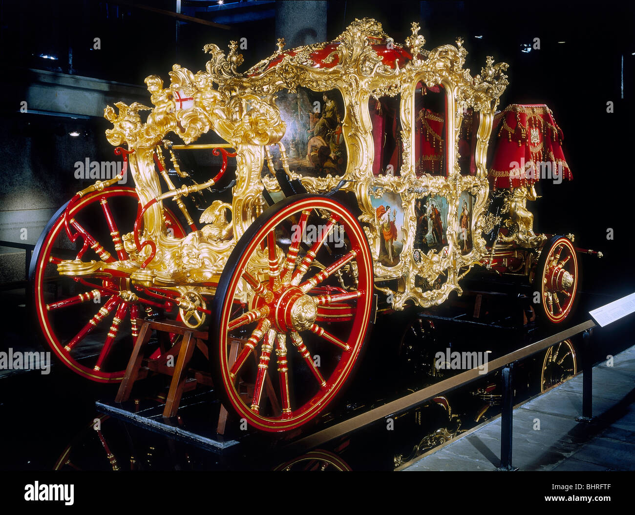 Lord-maire de Londres, l'Entraîneur 1757. Artiste : Inconnu Banque D'Images