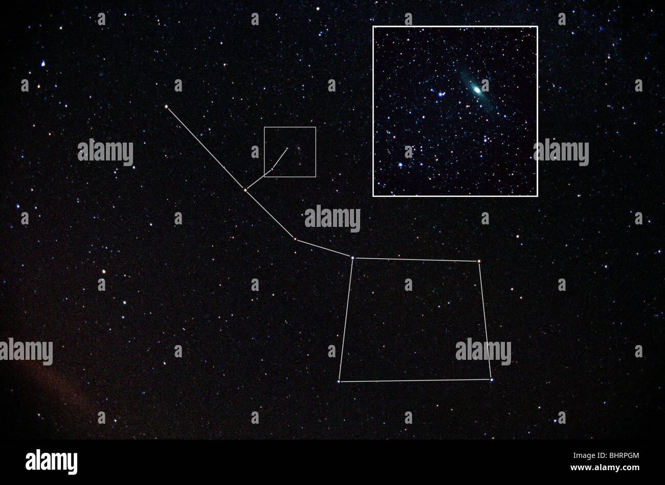 Constellation du pégase Banque de photographies et d’images à haute — free download