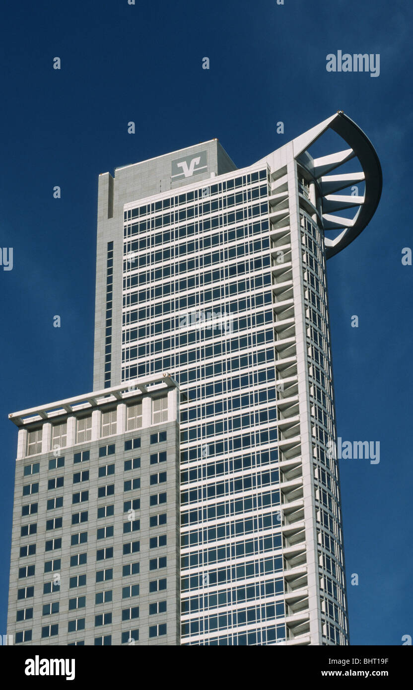 Allemagne,Hessen Hessen, Frankfurt am Main Frankfurt, Francfort, DG DG Hochhaus highrise building Banque D'Images