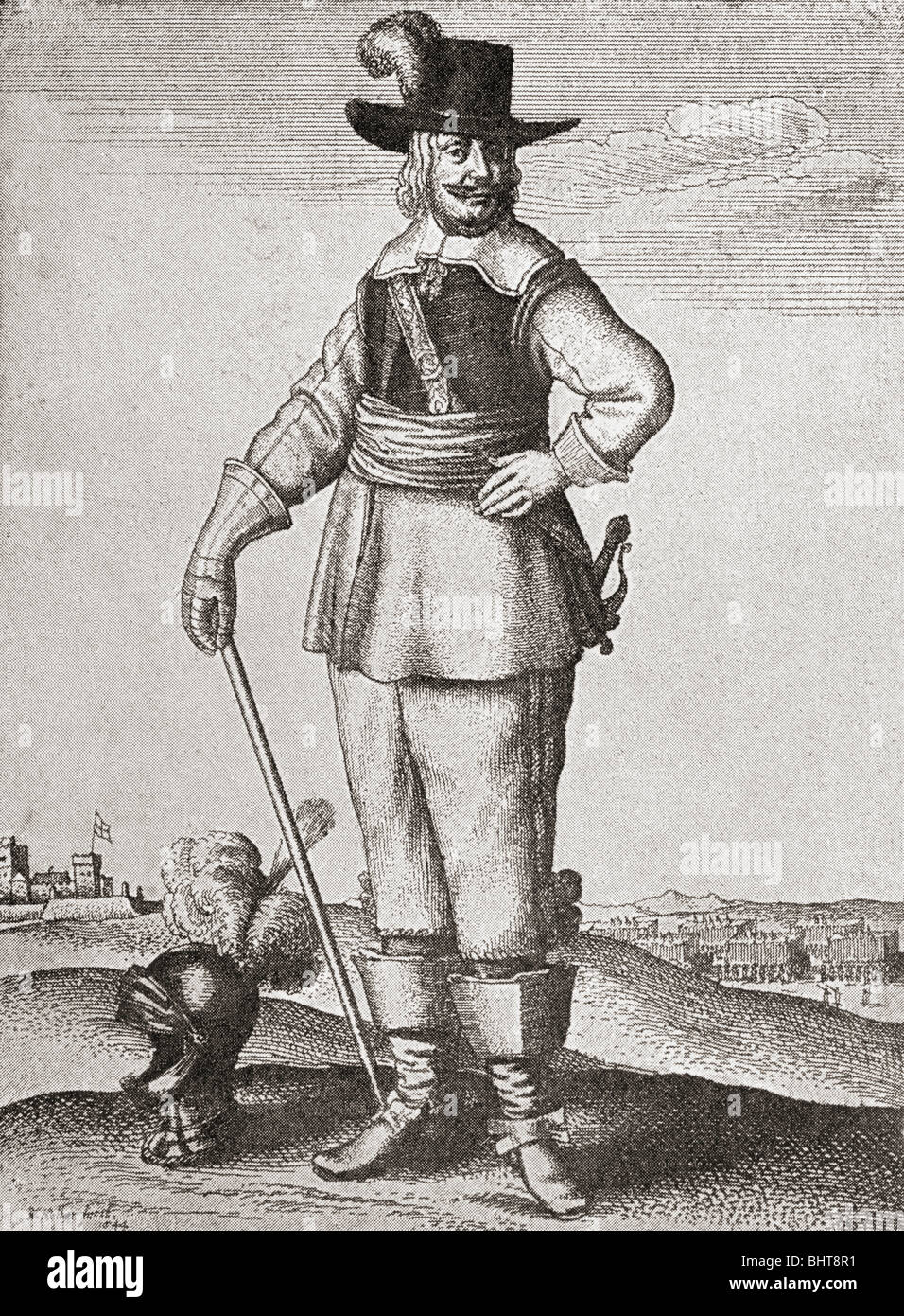Robert Devereux, 3 comte d'Essex, de 1591 à 1646. English parlementaire et de soldat. Banque D'Images