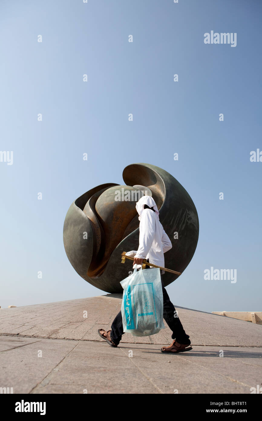Corniche Jeddah Arabie Saoudite Saoudite art mer rouge Photo Stock Alamy