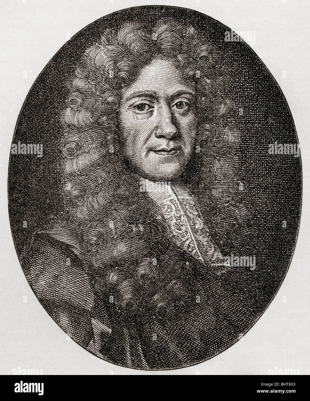 Denzil Holles, 1er baron Holles, 1599 à 1680. D'état anglais et écrivain. Banque D'Images