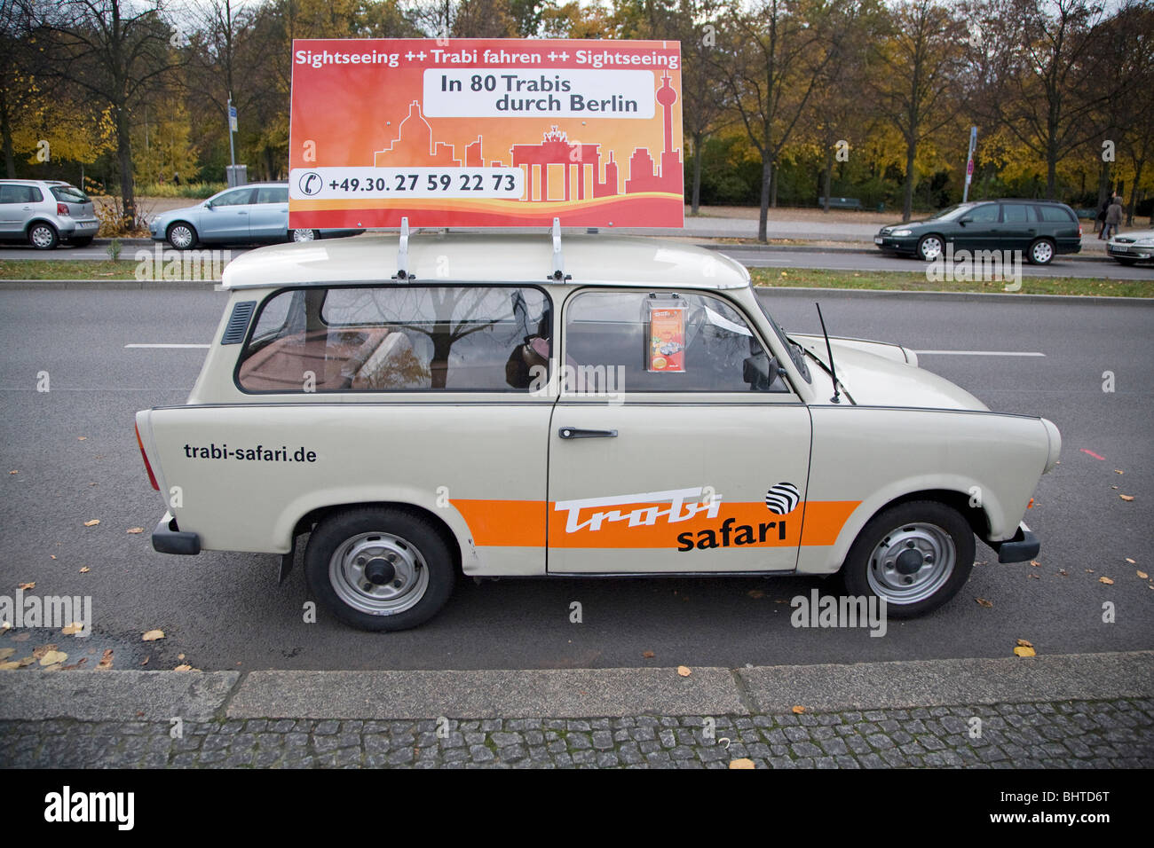 Voiture Trabant Berlin Allemagne Banque D'Images