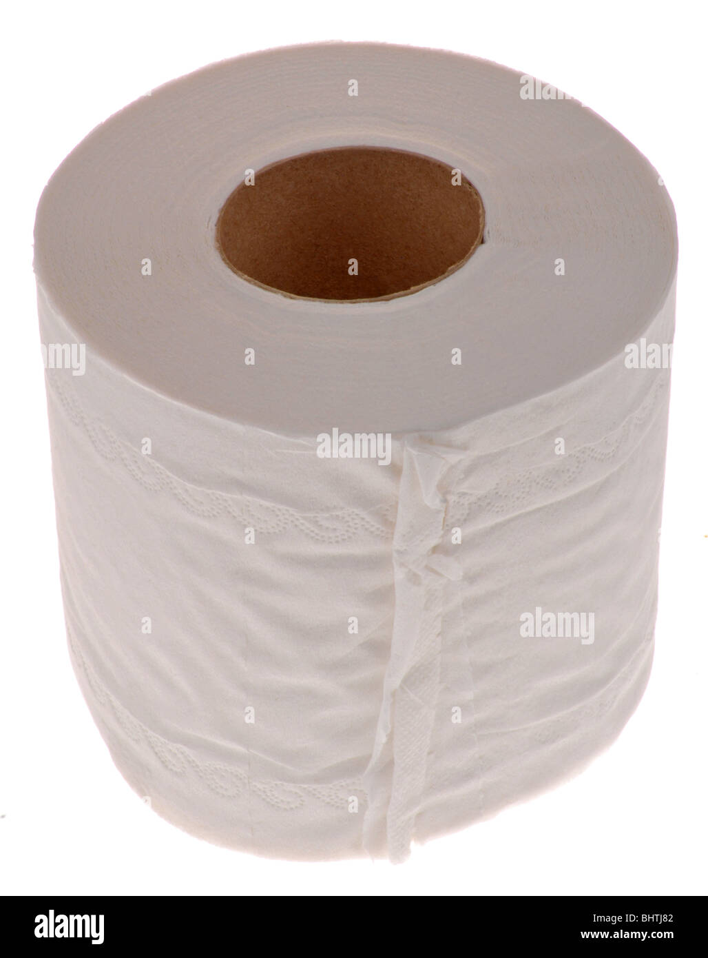 Rouleau de papier toilette '' 'Papier toilette" Banque D'Images