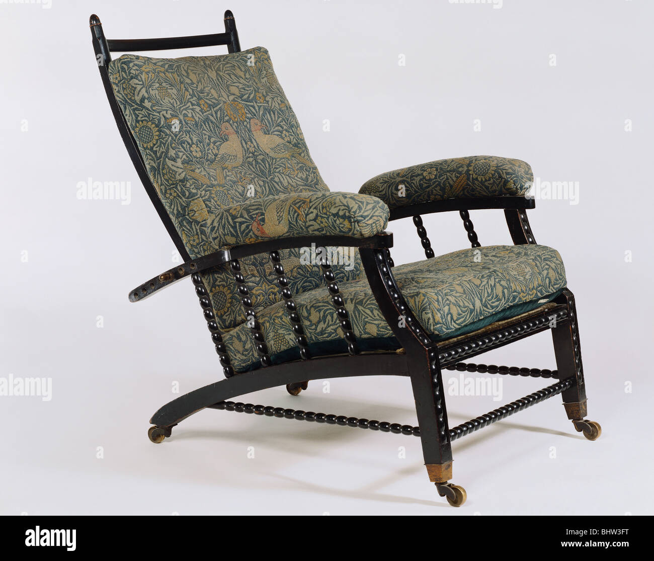 Le Morris Chaise réglable, par Philip Webb. Angleterre, fin du 19e siècle  Photo Stock - Alamy