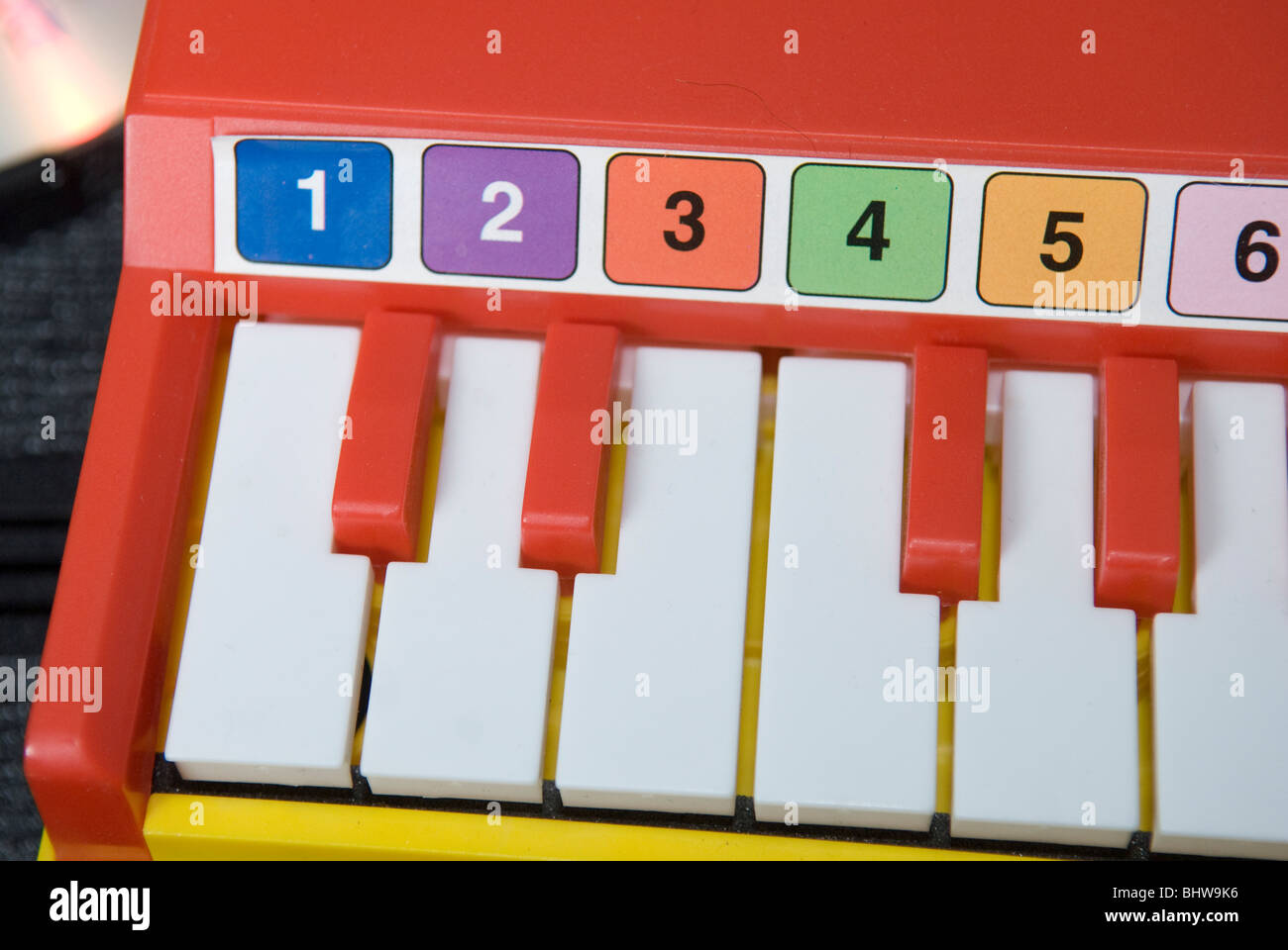 Piano jouet Banque D'Images Piano jouet Banque D'Images