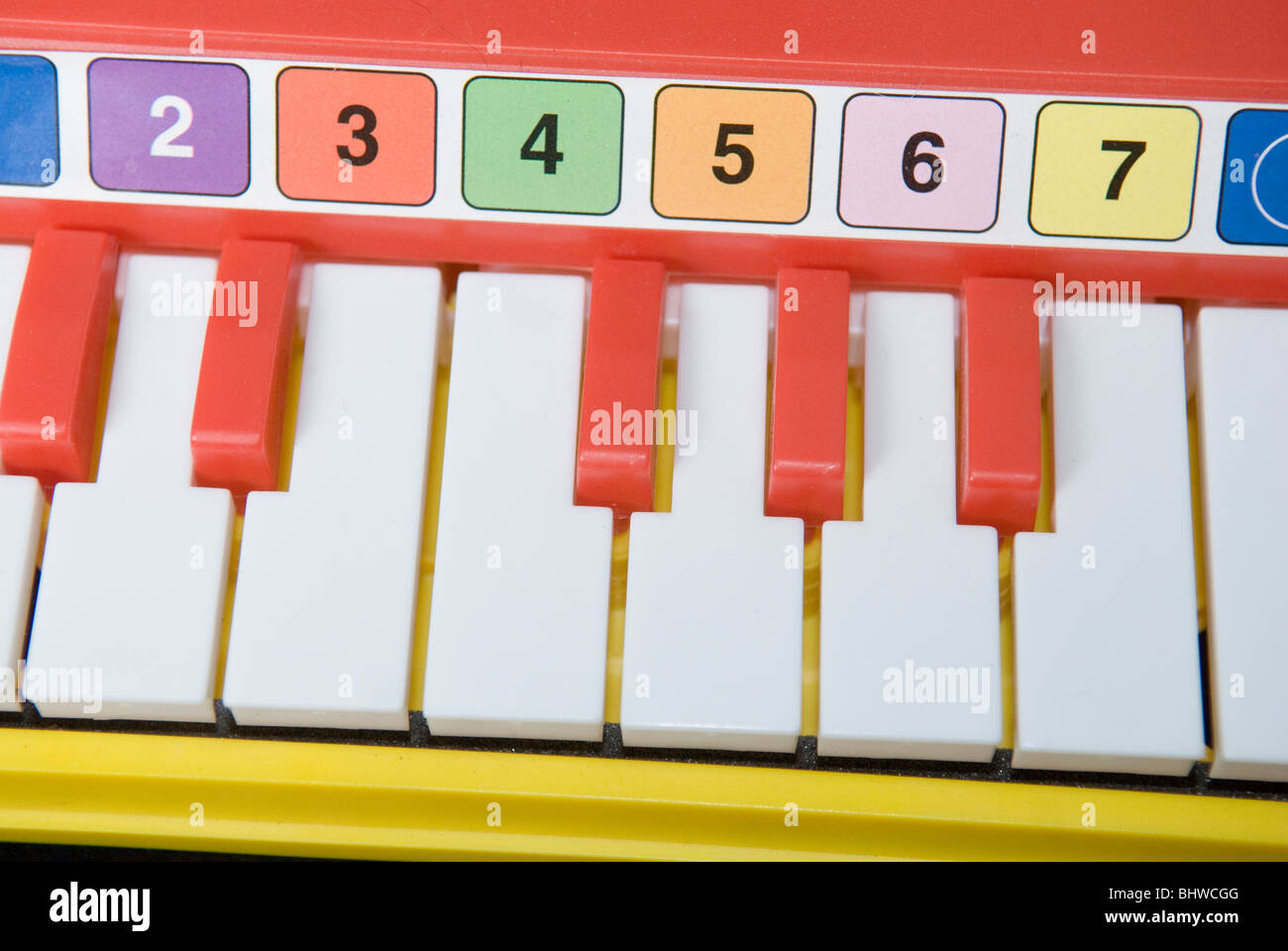 Piano jouet Banque D'Images Piano jouet Banque D'Images