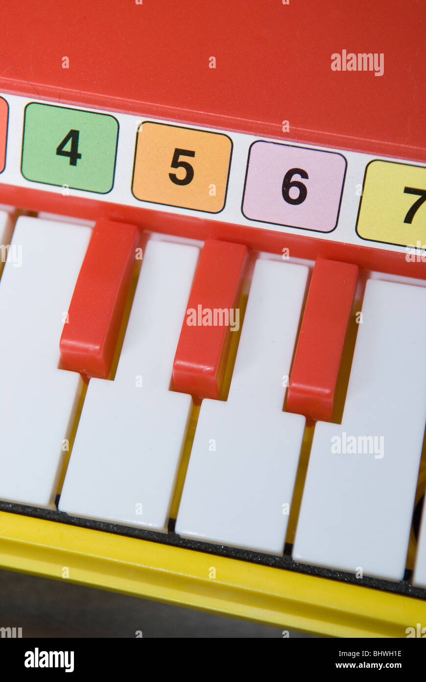 Piano jouet Banque D'Images Piano jouet Banque D'Images