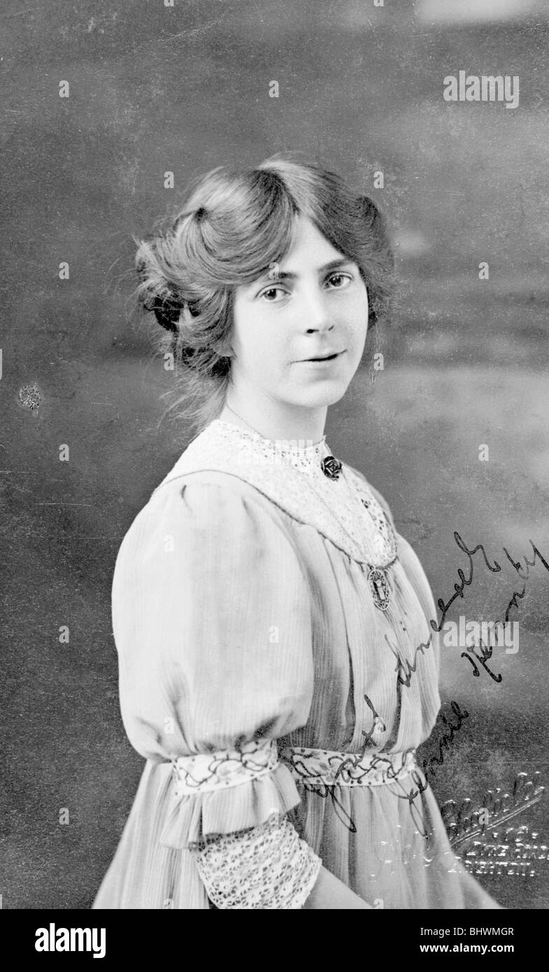 Jessie Kenney, Brighton, c1909. Artiste : Inconnu Banque D'Images