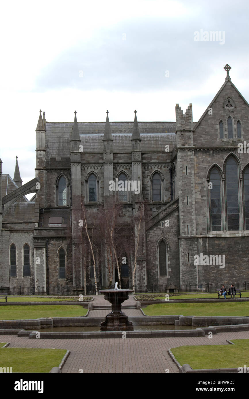 La Cathédrale St Patrick. Dublin, Irlande. Banque D'Images