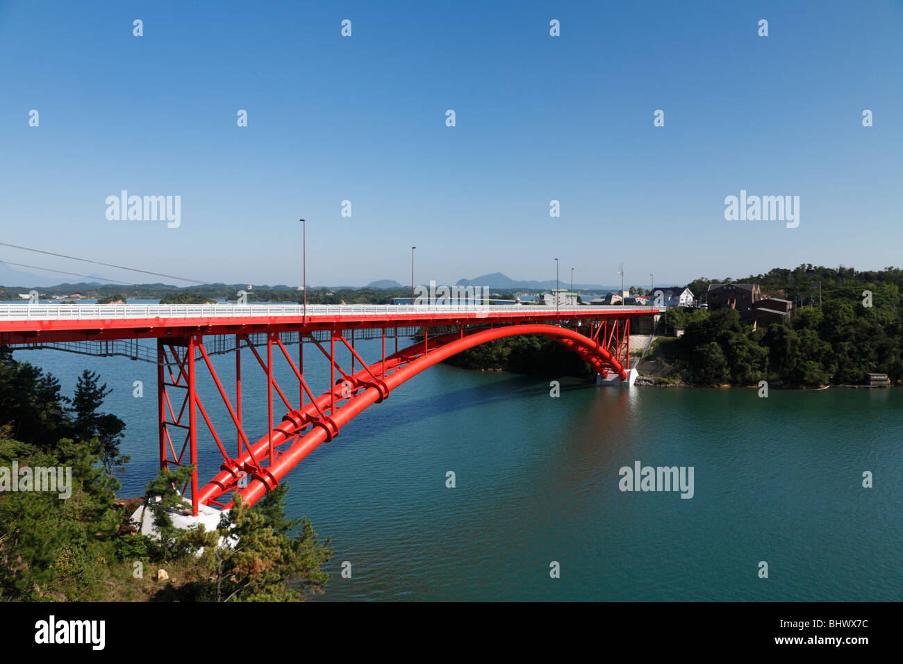 Cinq ponts d'Amakusa, Kamiamakusa, Kumamoto, Japon Banque D'Images Cinq ponts d'Amakusa, Kamiamakusa, Kumamoto, Japon Banque D'Images