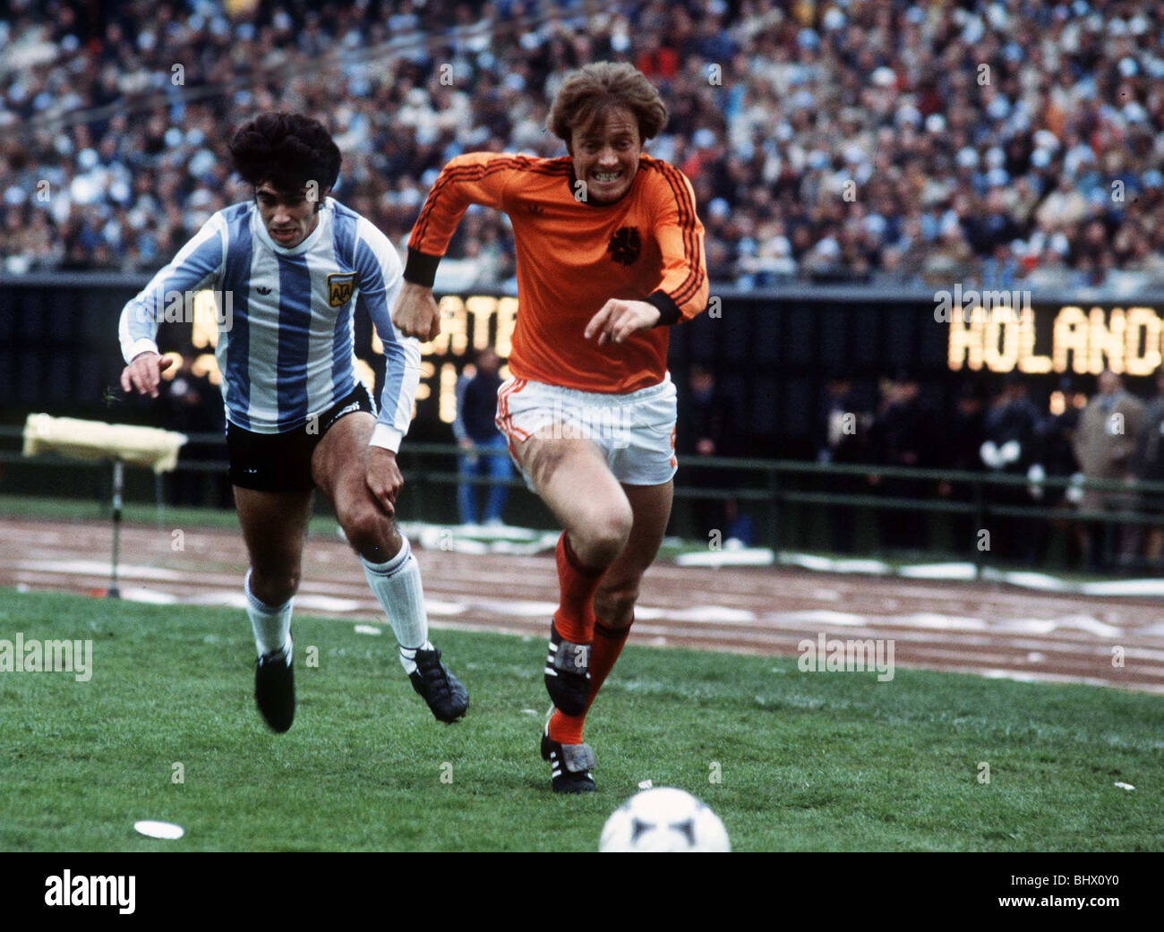 1978 finale de la Coupe du Monde de football argentine v Holland Photo  Stock - Alamy
