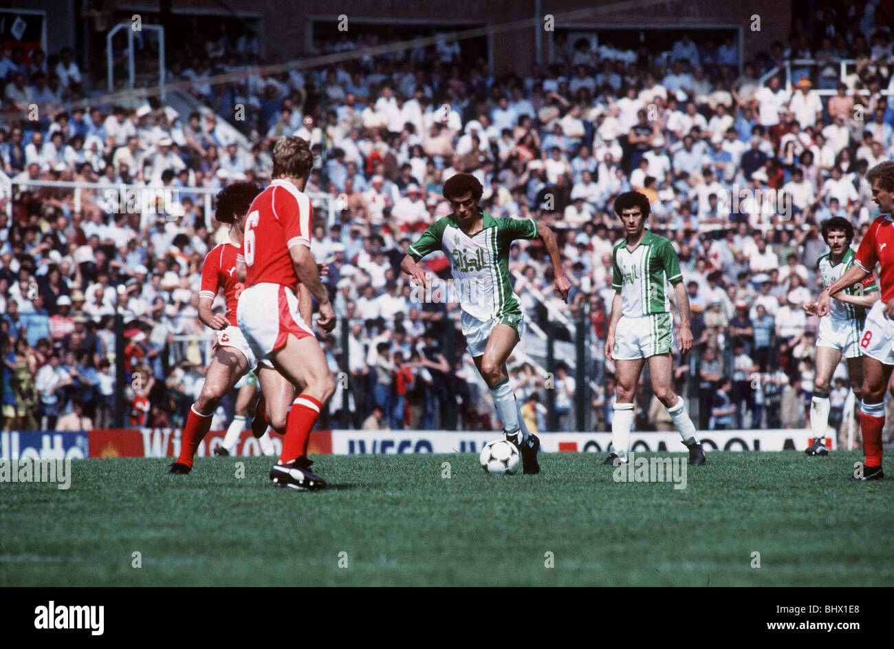 L'algerie coupe du monde 1982 Banque de photographies et d’images à