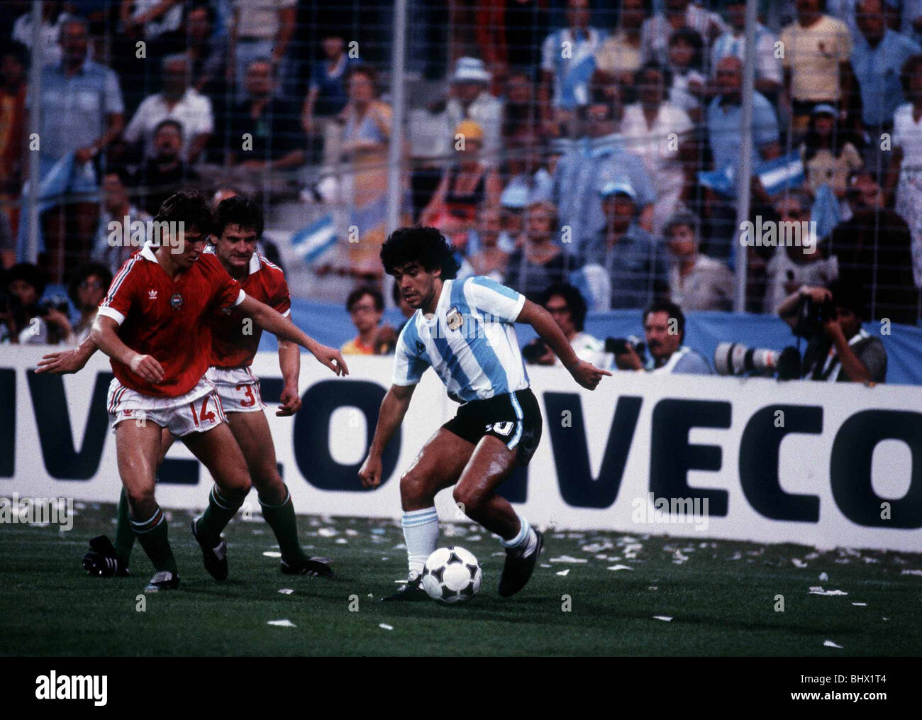 Maradona Hungary 1982