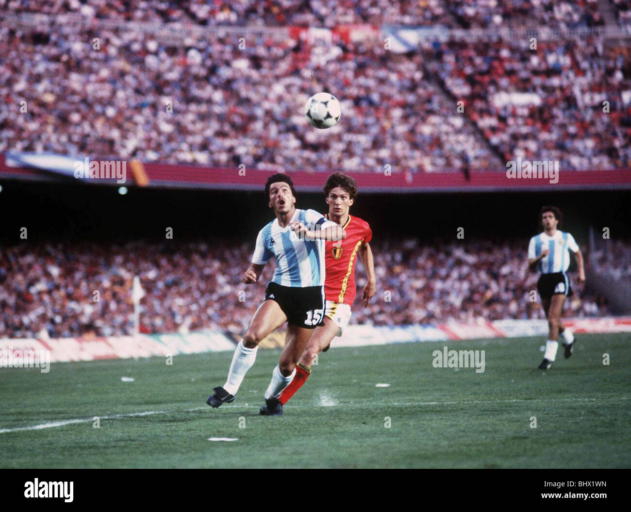Argentina belgium world cup 1982 Banque de photographies et d’images à