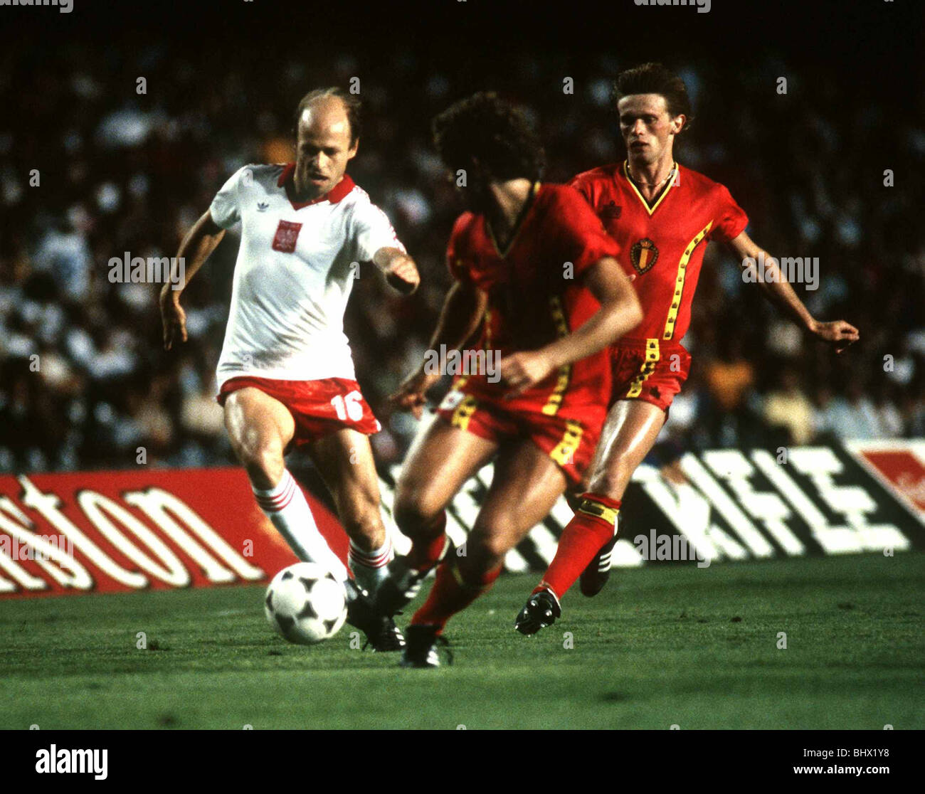 Fanion France Belgique – Coupe Du Monde 1982 – Pennant Football – Gagliardetto