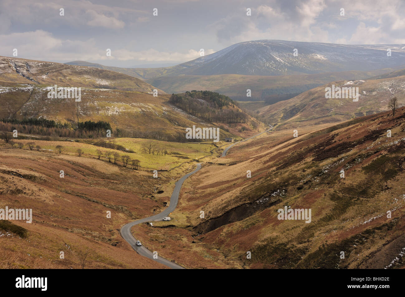 Le creux de Bowland Lancashire. Banque D'Images