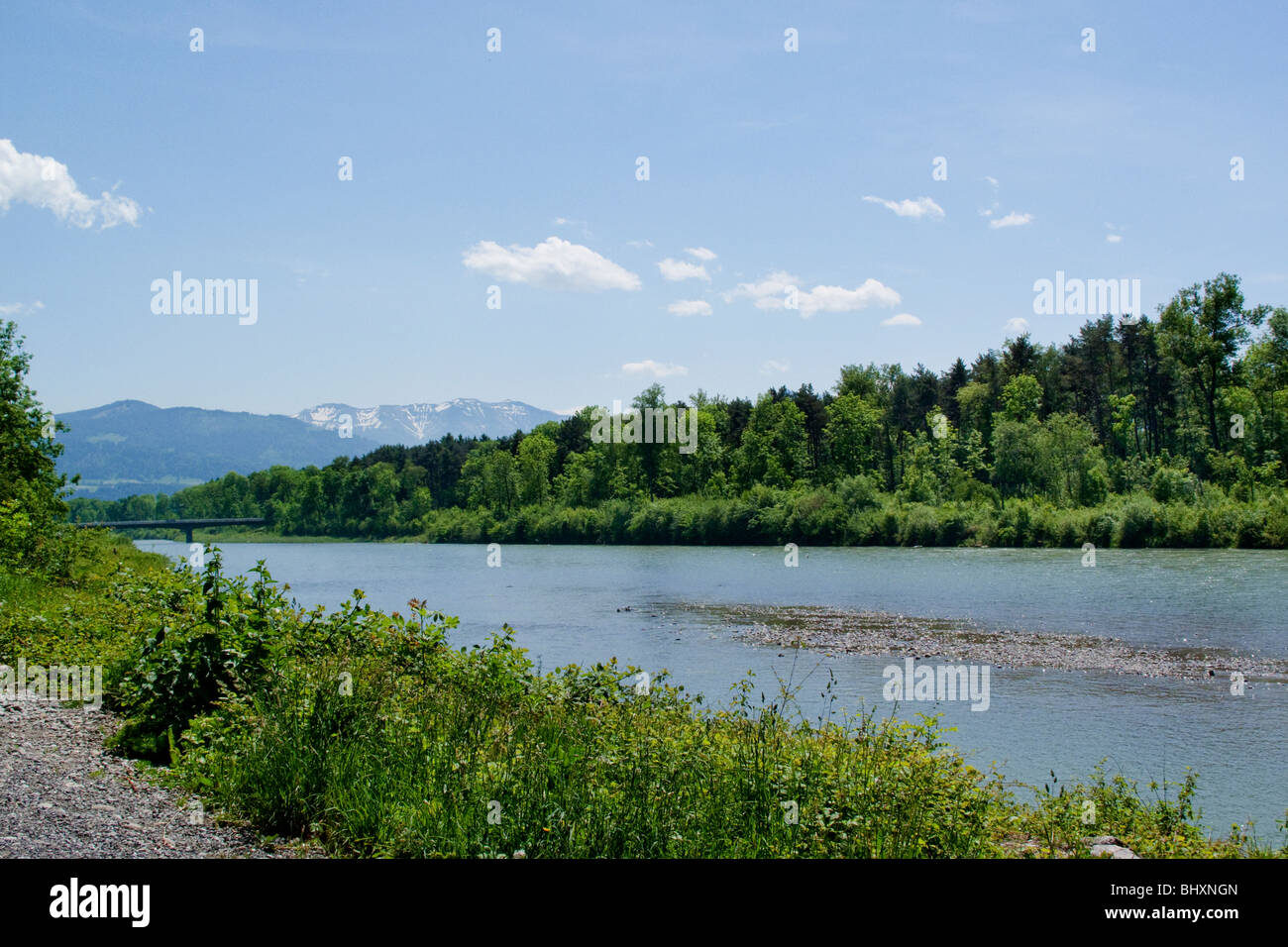 Cours d'un ruisseau Banque D'Images