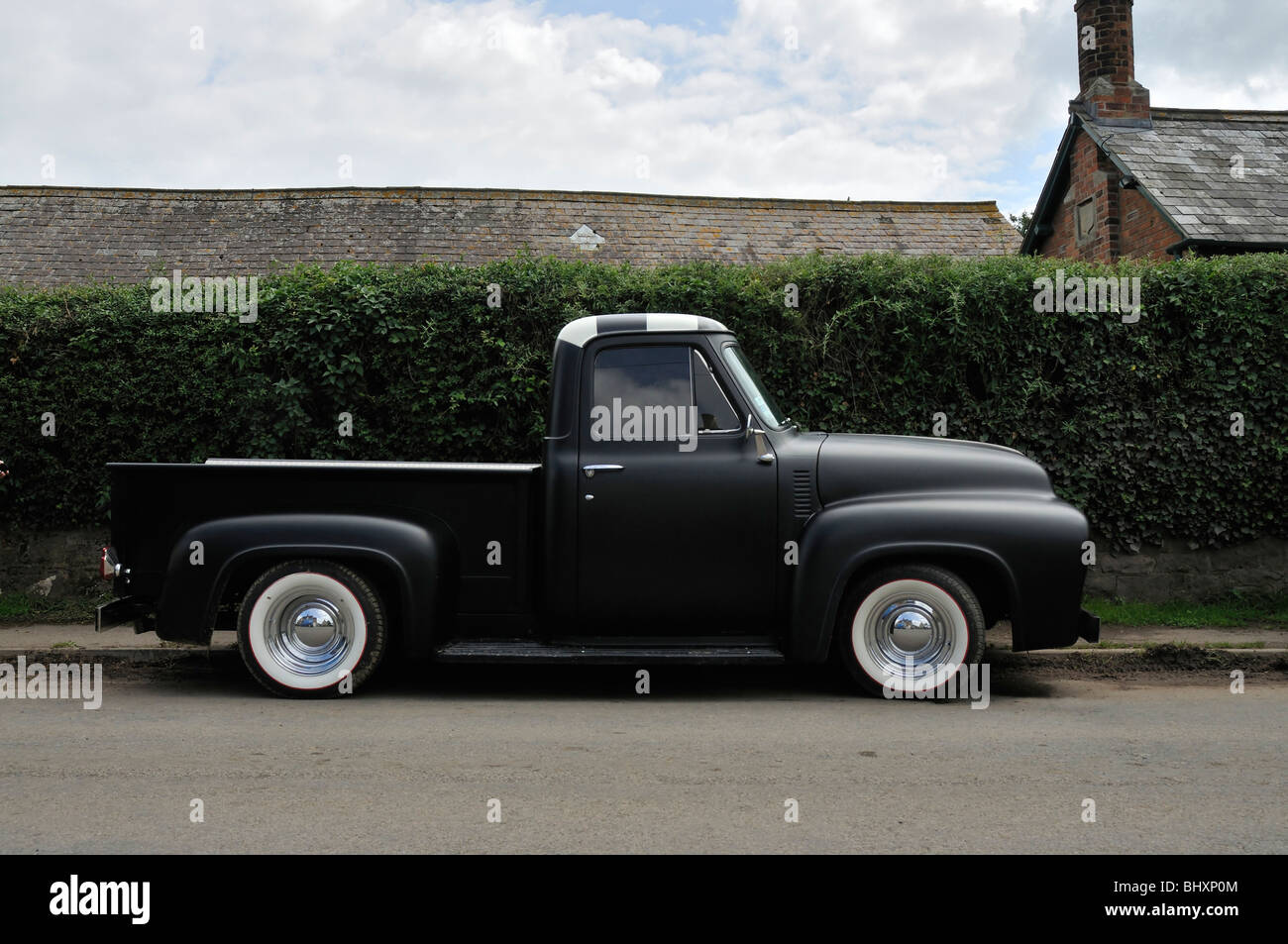 1940 Ford Pickup Stepside Shakedown Rock'n'Roll festival Banque D'Images