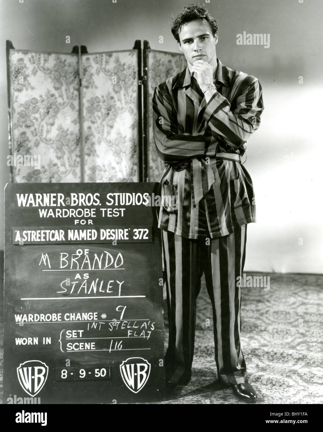 Un tramway nommé désir - 1951 film Warner avec Marlon Brando Banque D'Images