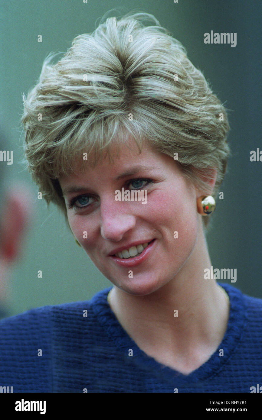 La princesse Diana Princesse de Galles 29 Mai 1991 Banque D'Images