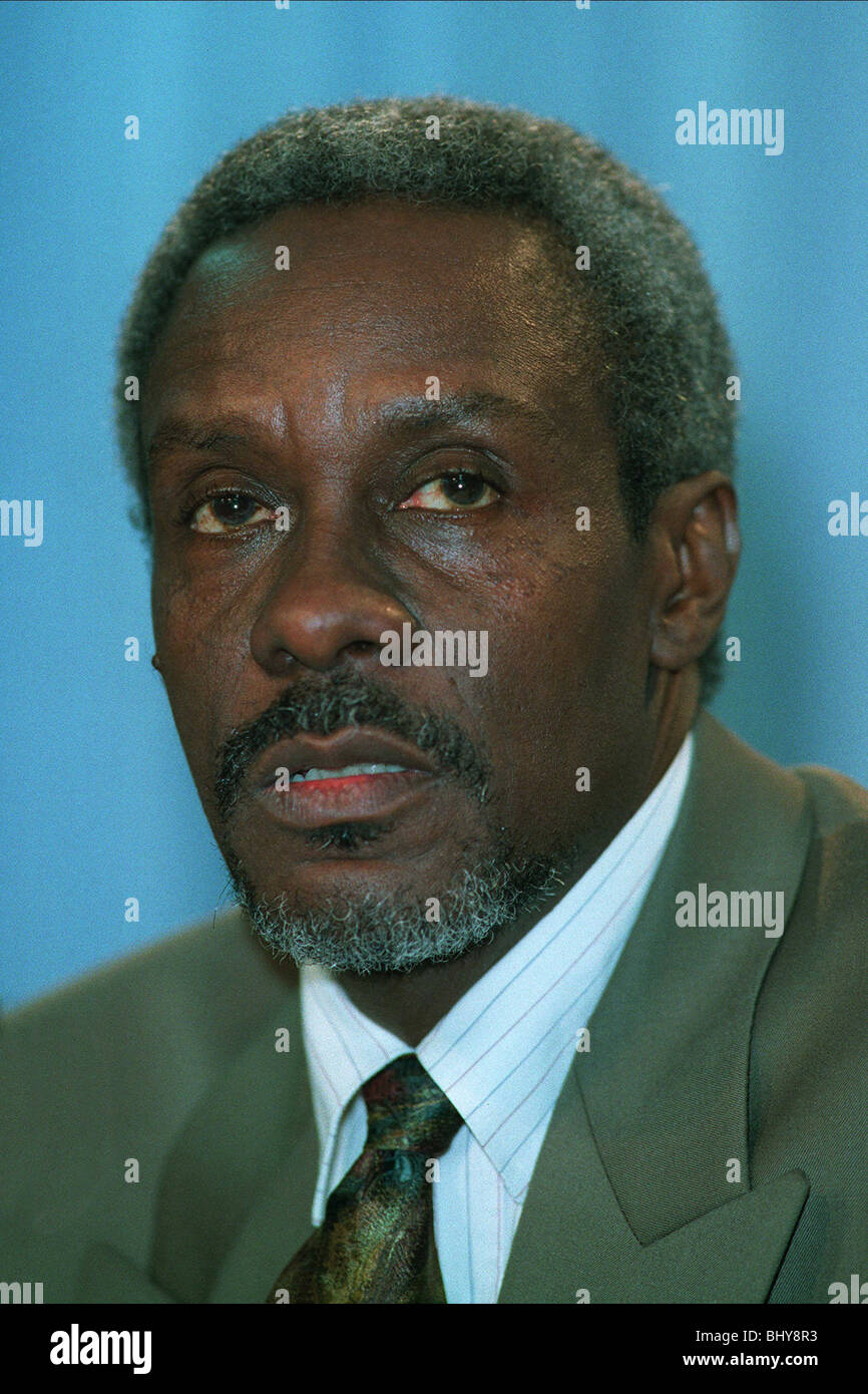 P. J. Patterson, PREMIER MINISTRE DE LA JAMAÏQUE 23 Juin 1992 Banque D'Images