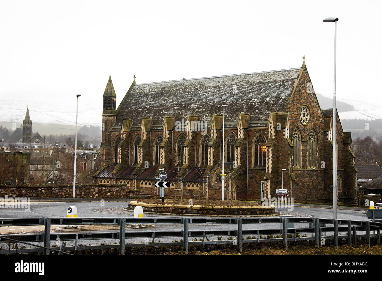 La RC église notre dame St Andrews. Galashiels Banque D'Images