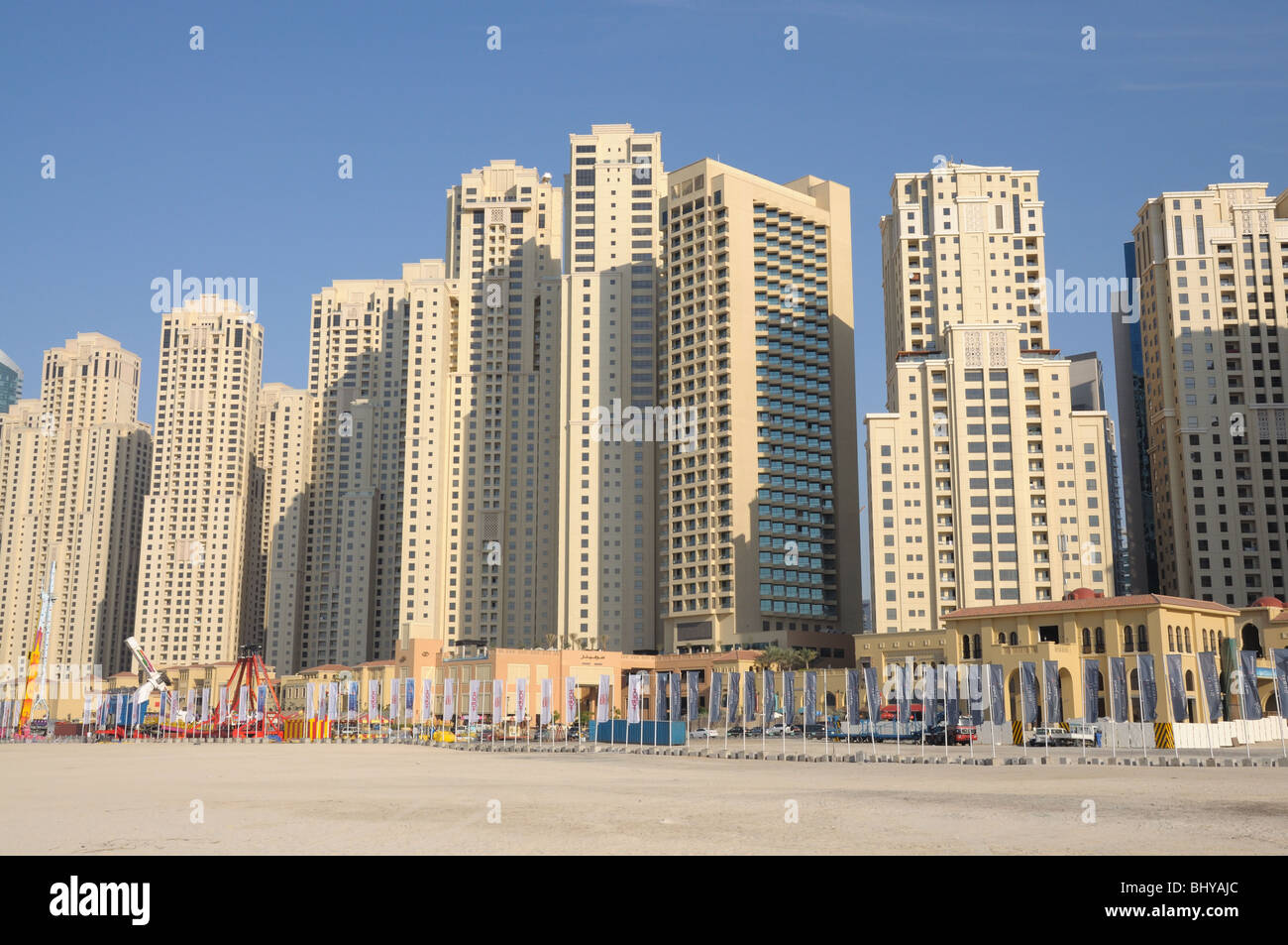 Jumeirah Beach Residence de Dubaï, Émirats Arabes Unis Banque D'Images