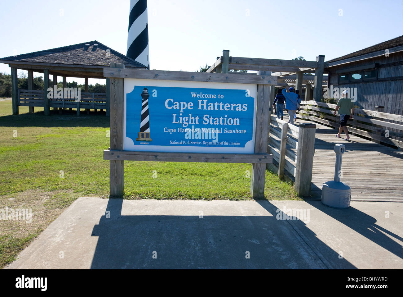 Locations à Nags Head sur l'Outer Banks de la Caroline du Nord. Photo/Andrew Shurtleff Banque D'Images