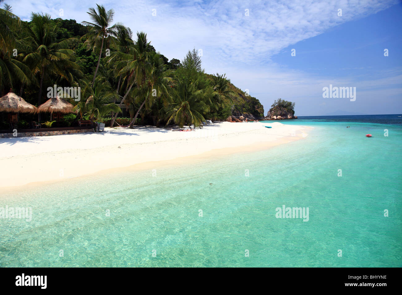 Malaisie : l'île de Rawa Banque D'Images